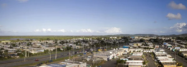 Широкий кут огляду Ріо - Гранде - Пуерто - Рико — стокове фото