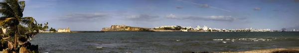 Panorama över Fort San Felipe del Morro San Juan Puerto Rico — Stockfoto