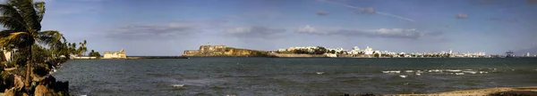 Panorámica del Fuerte San Felipe del Morro San Juan Puerto Rico — Foto de Stock