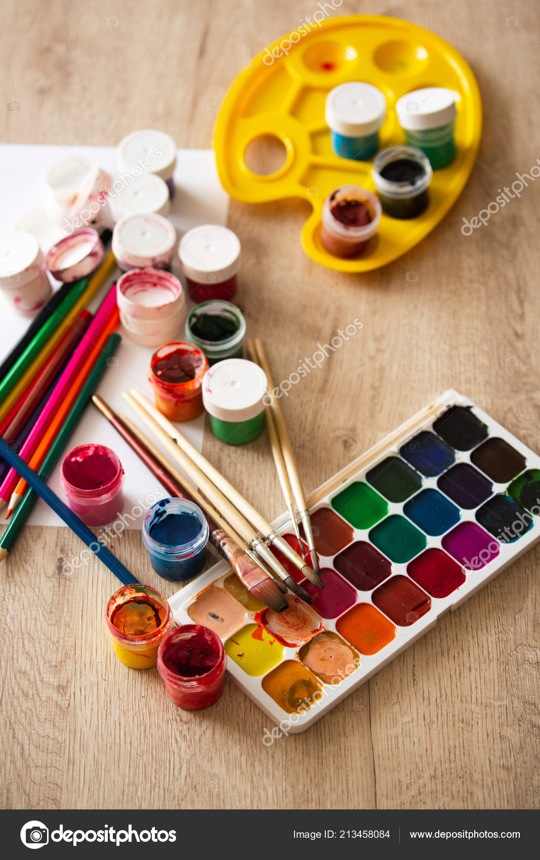 oil paint pallet