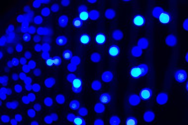 bir tatil için bulanık mavi ışıklar güzel arka plan