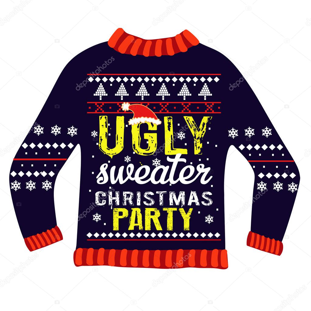 Ugly sweater christmas party