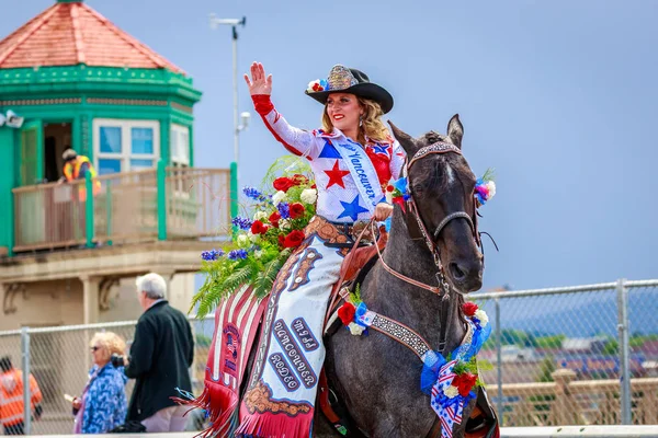 Portland Oregon Usa Czerwca 2018 Miss Vancouver Rodeo Queen Shyanne — Zdjęcie stockowe