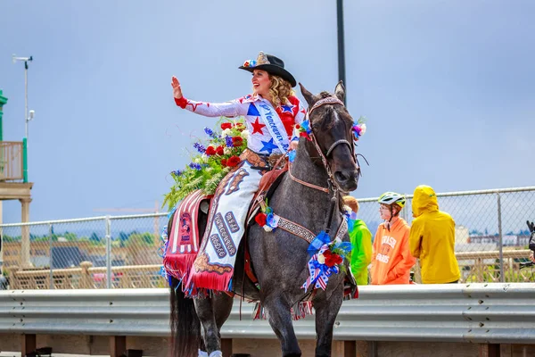 Portland Oregon Usa Czerwca 2018 Miss Vancouver Rodeo Queen Shyanne — Zdjęcie stockowe