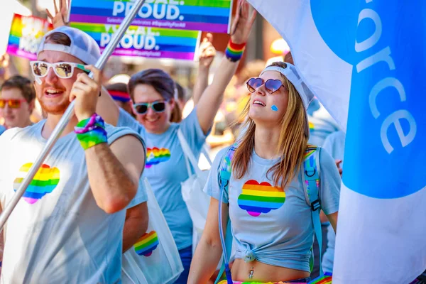 Portland Oregon Usa Juni 2018 Portlands Pride Parade 2018 Spiegelt — Stockfoto