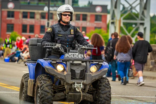 Große Blumenparade 2019 in Portland — Stockfoto