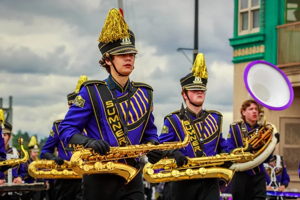 Große Blumenparade 2019 in Portland — Stockfoto