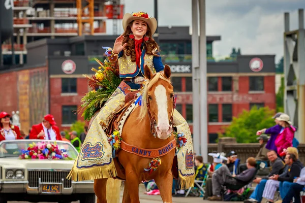 Portland Grand Floral Parade 2019 — Zdjęcie stockowe