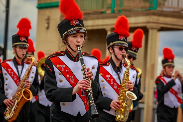 Portlandské Grand květinové přehlídce 2019 — Stock fotografie