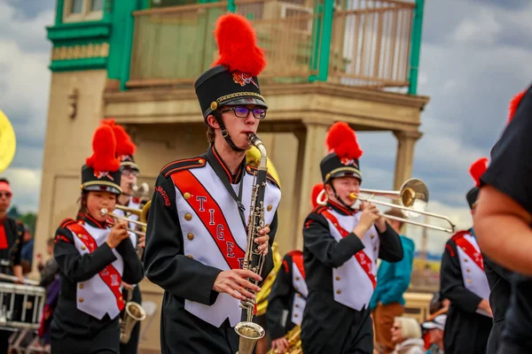 Portlandské Grand květinové přehlídce 2019 — Stock fotografie