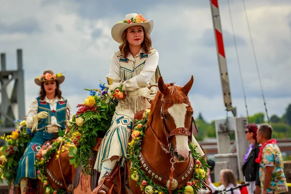 Portland Grand Floral Parade 2019 — Zdjęcie stockowe