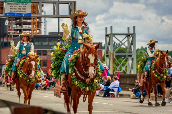 Portland Grand Floral Parade 2019 — Zdjęcie stockowe