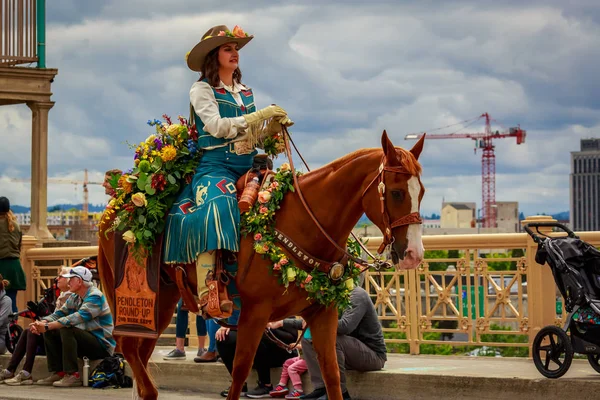 Portland Grand Floral Parade 2019 — Zdjęcie stockowe