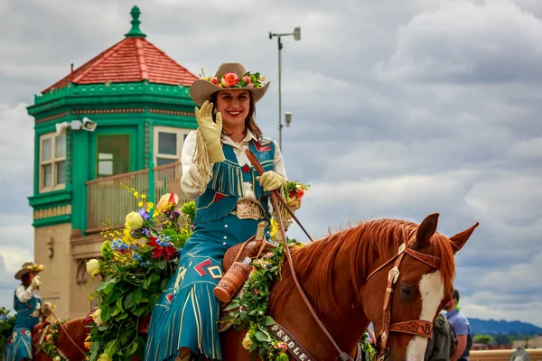 Große Blumenparade 2019 in Portland — Stockfoto