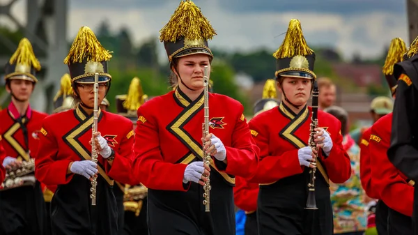 Portlandské Grand květinové přehlídce 2019 — Stock fotografie