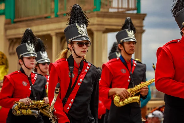 Große Blumenparade 2019 in Portland — Stockfoto