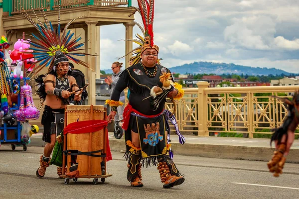 Portlandské Grand květinové přehlídce 2019 — Stock fotografie