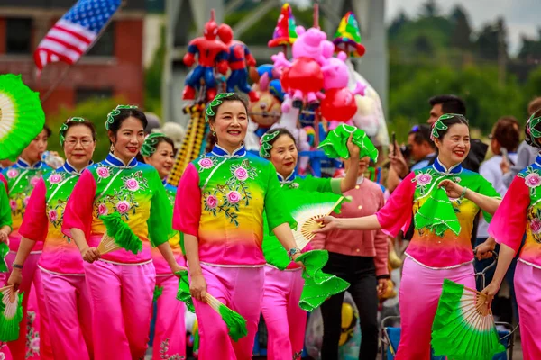 Portland Grand Floral Parade 2019 — Stok fotoğraf