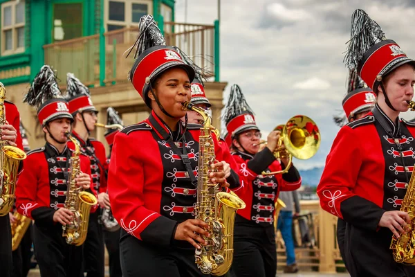 stock image Portland Grand Floral Parade 2019