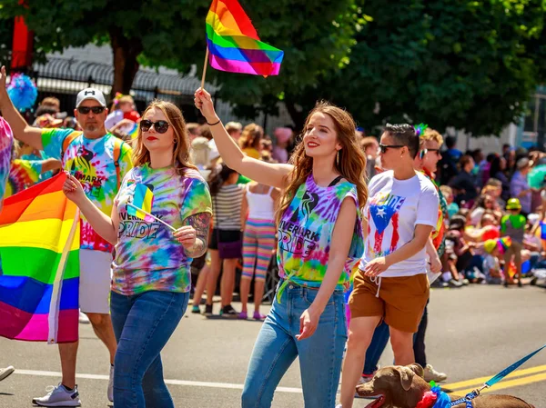 Portland Pride Parade 2019 — Zdjęcie stockowe