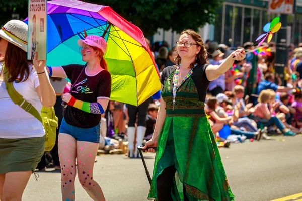 Portland Pride Parade 2019 — Stockfoto