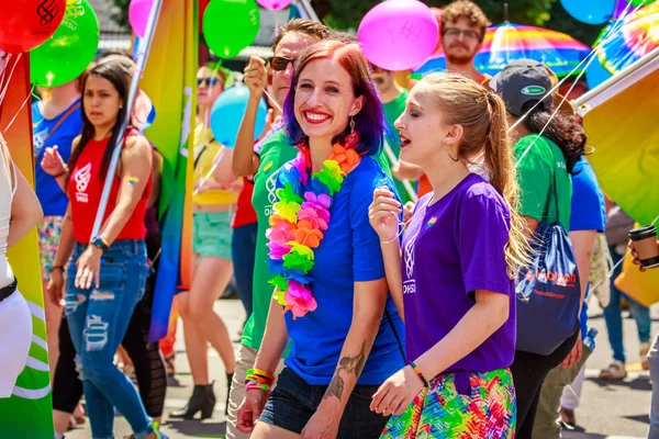 Portland Pride Parade 2019 — Zdjęcie stockowe