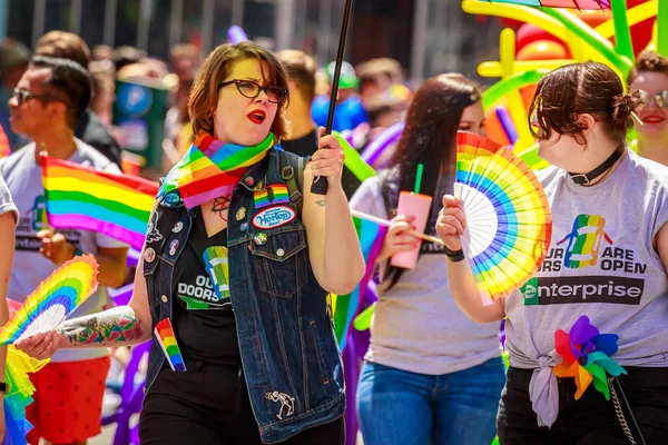 Portland Pride Parade 2019 — Stockfoto