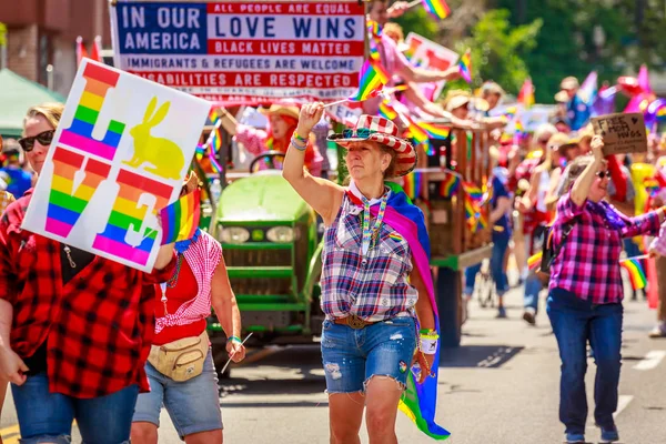 Portland Pride Parade 2019 — Stock Photo, Image