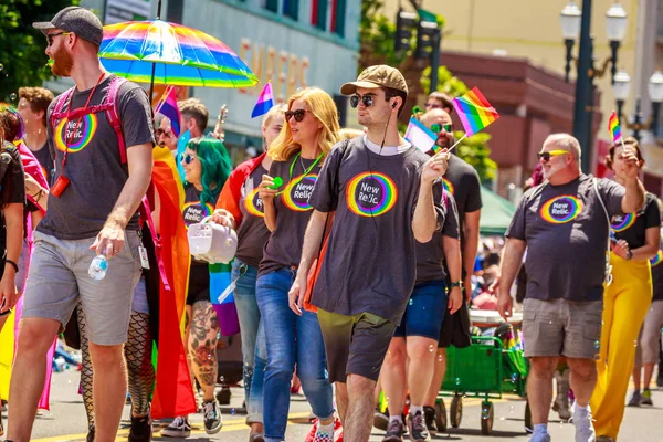 Portland Pride Parade 2019 — Zdjęcie stockowe