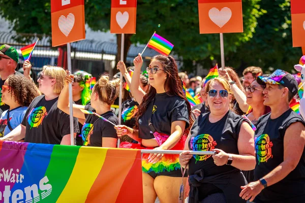 Portland Pride Parade 2019 — Zdjęcie stockowe