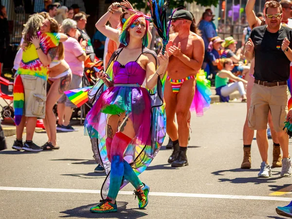 Portland Pride Parade 2019 — Stockfoto