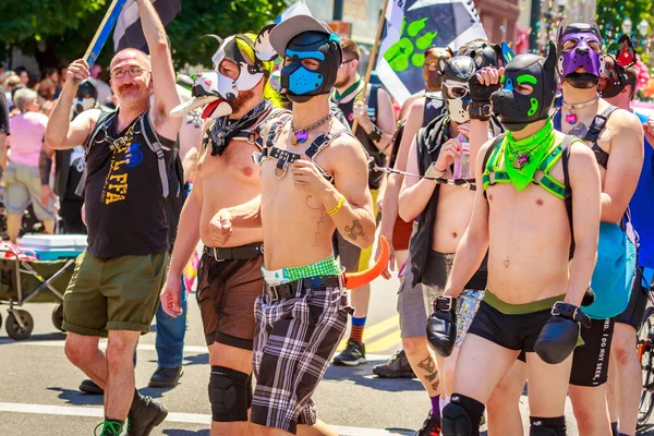 Parada do Orgulho de Portland 2019 — Fotografia de Stock