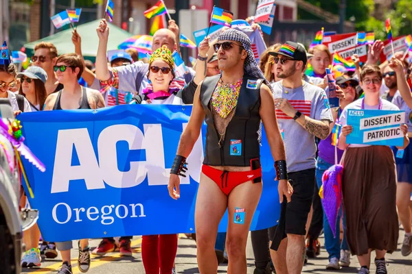 Portland Pride Parade 2019 — Stockfoto