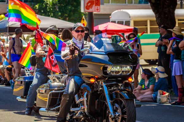 Parada do Orgulho de Portland 2019 — Fotografia de Stock