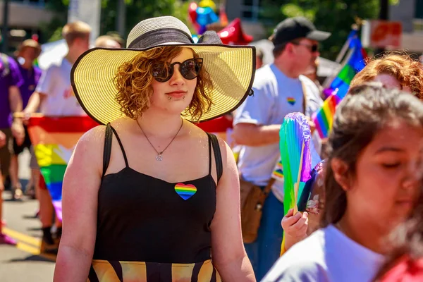 Portland Pride Parade 2019 — Zdjęcie stockowe