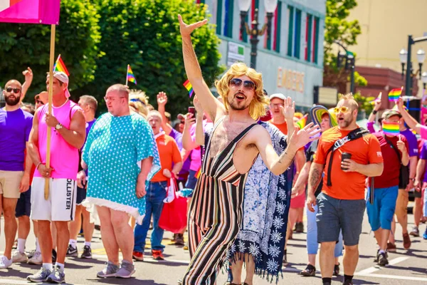 Portland Pride Parade 2019 — Zdjęcie stockowe