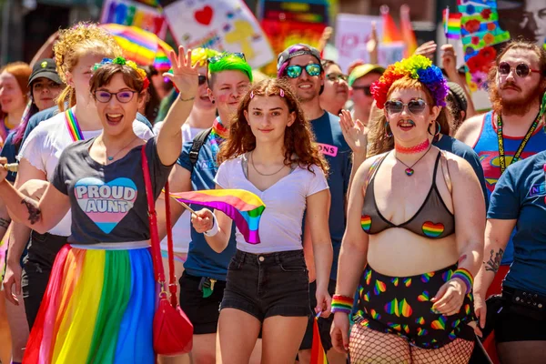 Parada do Orgulho de Portland 2019 — Fotografia de Stock