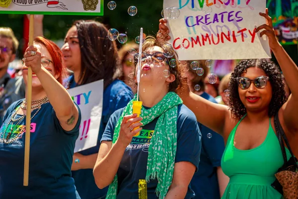 Portland gurur Parade 2019 — Stok fotoğraf