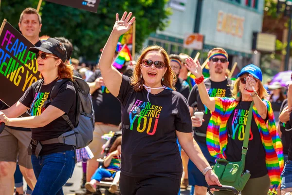 Portland Pride Parade 2019 — Zdjęcie stockowe