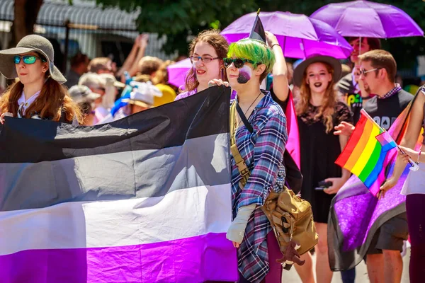 Portland Pride Parade 2019 — Zdjęcie stockowe