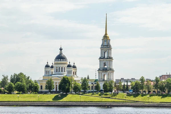Spasitel Proměnění Katedrály Zvonice Rybinsk Rusko — Stock fotografie