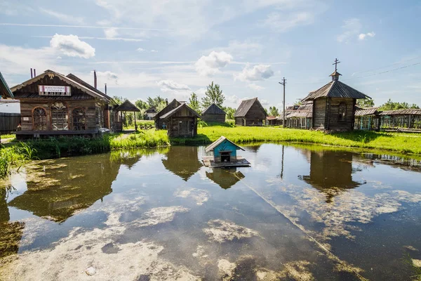 ロシアのムィシュキン村博物館建築 — ストック写真