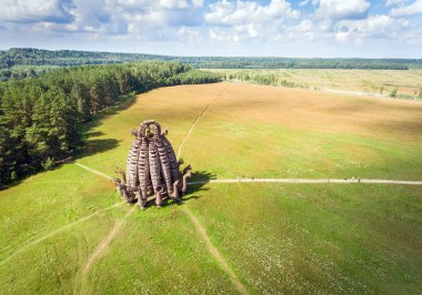Sanat nesnesinde Kaluga region, Rusya Federasyonu. Hava