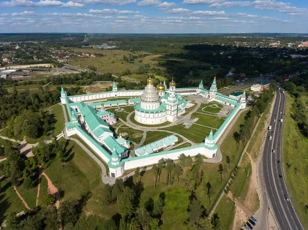 Resurrezione Nuova Gerusalemme Gerusalemme Monastero Stauropegic Vista Dall Alto Russia — Foto Stock