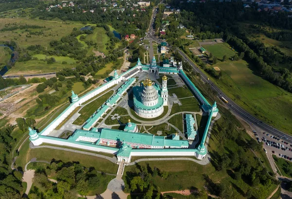 Resurrezione Nuova Gerusalemme Gerusalemme Monastero Stauropegic Vista Dall Alto Russia — Foto Stock