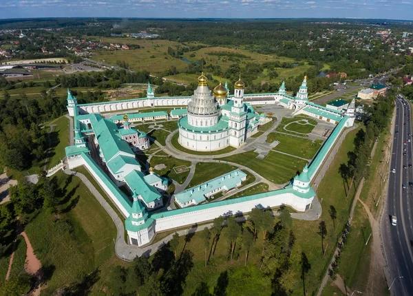 Resurrection New Jerusalem Jerusalem Stauropegic Monastery View Russia Aerial Photography — Stock Photo, Image