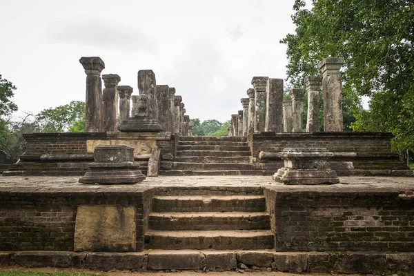 Sri Lanka Polonnaruwa Koninklijk Paleis Van Koning Parakramabahu Huis Van — Stockfoto