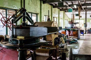 Bir çay plantasyon yakınındaki Nuwara Eliya, Sri Lanka, işleme tesisi