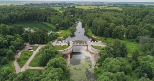 Yaropolets Nära Volokolamsk Moscow Region Ryssland Gamla Yaropoletskaya Vatten Kraftverket — Stockvideo