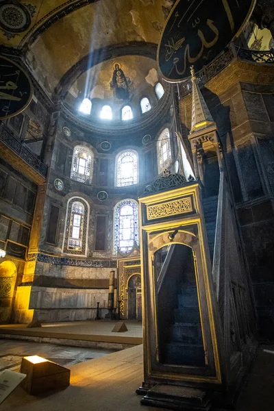 Κωνσταντινούπολη, Τουρκία. Μουσείο Ayasofya (Αγία Σοφία) — Φωτογραφία Αρχείου